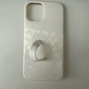 Loopy Case-iPhone 12-Opal Leopard